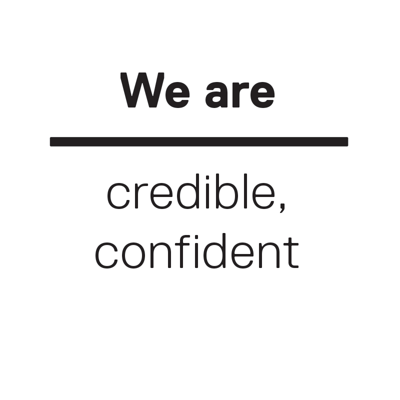 we-are-credible-confident-text
